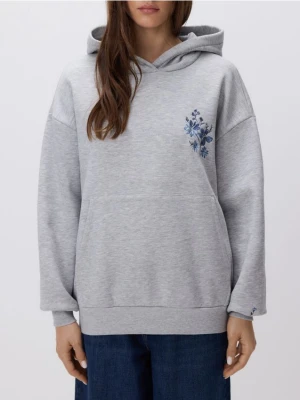 Zdjęcie produktu Reserved - Bluza z haftowanym wzorem - jasnoszary