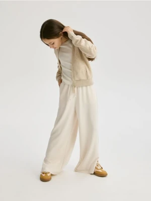 Reserved - Bluza z kapturem - beżowy