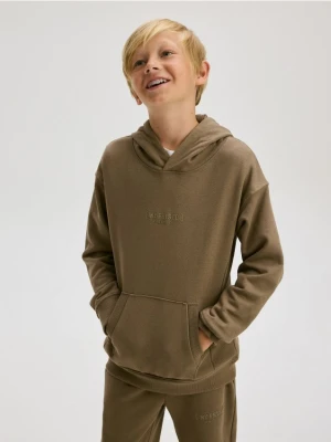 Reserved - Bluza z kapturem - beżowy