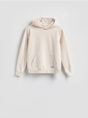 Reserved - Bluza z kapturem - beżowy