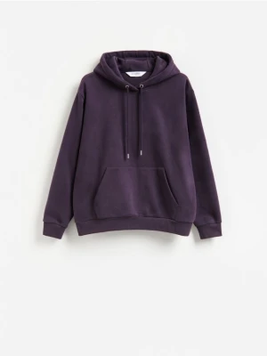 Reserved - Bluza z kapturem - ciemnofioletowy