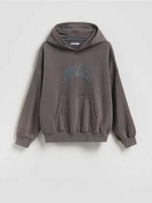 Reserved - Bluza z kapturem - ciemnoszary