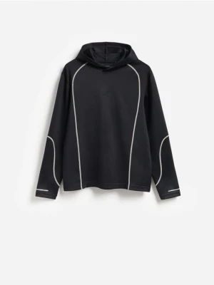 Reserved - Bluza z kapturem - czarny