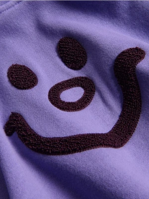 Reserved - Bluza z kapturem - fioletowy