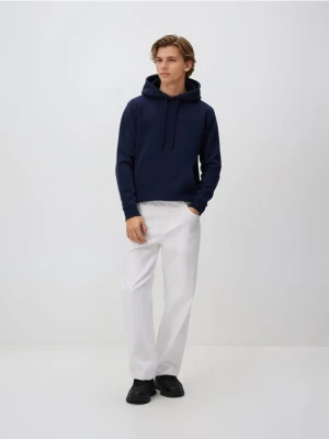 Reserved - Bluza z kapturem - granatowy