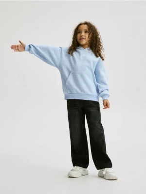 Reserved - Bluza z kapturem - jasnoniebieski