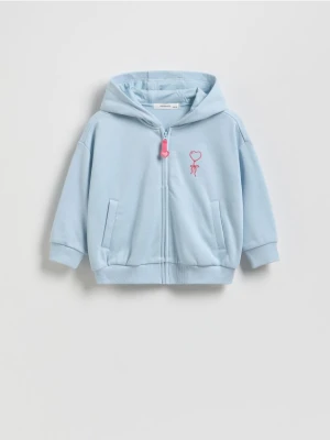 Reserved - Bluza z kapturem - jasnoniebieski