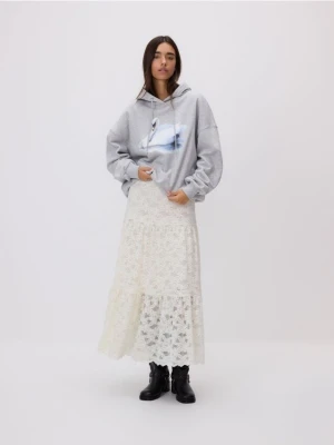 Reserved - Bluza z kapturem - jasnoszary