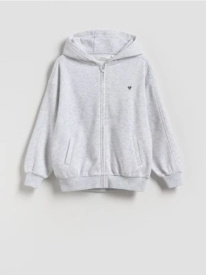 Reserved - Bluza z kapturem - jasnoszary