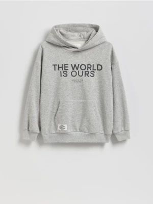 Reserved - Bluza z kapturem - jasnoszary