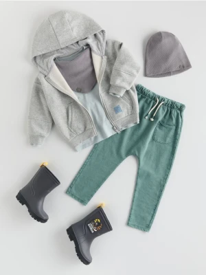 Reserved - Bluza z kapturem - jasnoszary