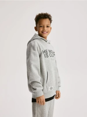 Reserved - Bluza z kapturem - jasnoszary