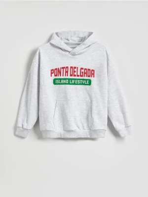 Reserved - Bluza z kapturem - jasnoszary