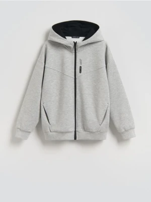 Reserved - Bluza z kapturem - jasnoszary