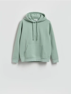 Reserved - Bluza z kapturem - jasnozielony