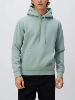 Reserved - Bluza z kapturem - jasnozielony