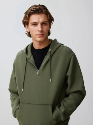 Reserved - Bluza z kapturem - jasny zielony