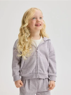 Reserved - Bluza z kapturem - lawendowy