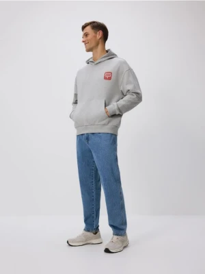 Reserved - Bluza z kapturem SUPERMAN™ - jasnoszary