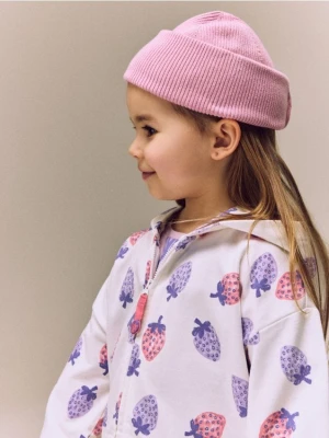 Reserved - Bluza z kapturem - złamana biel