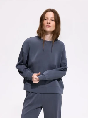 Reserved - Bluza z modalem - ciemnoszary