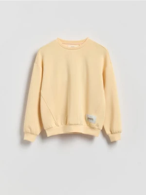 Reserved - Bluza z modalem - jasnożółty