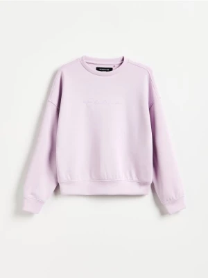 Reserved - Bluza z modalem - lawendowy