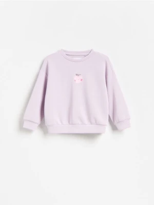 Reserved - Bluza z modalem - lawendowy