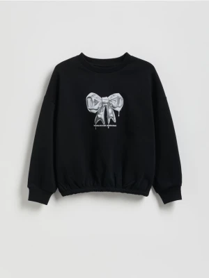 Reserved - Bluza z nadrukiem - czarny