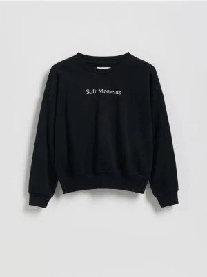 Reserved - Bluza z nadrukiem - czarny