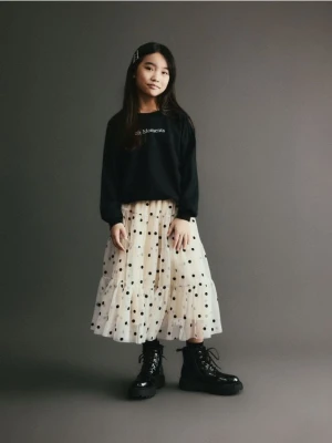 Reserved - Bluza z nadrukiem - czarny