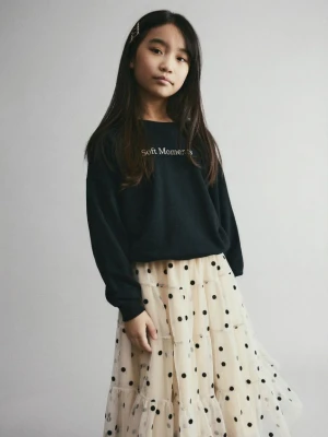 Reserved - Bluza z nadrukiem - czarny