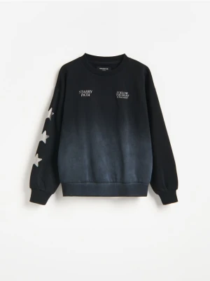 Reserved - Bluza z nadrukiem - czarny