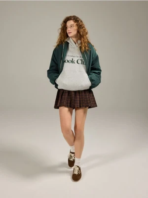 Reserved - Bluza z nadrukiem - jasnoszary