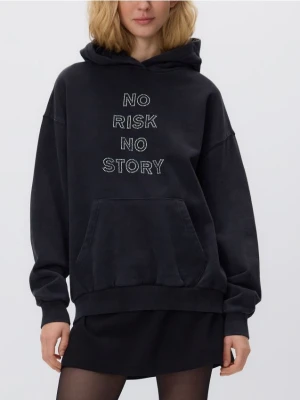 Reserved - Bluza z napisami - czarny