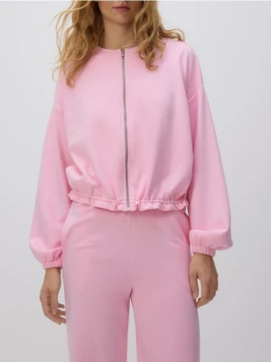 Zdjęcie produktu Reserved - Bluza ze ściągaczem - różowy