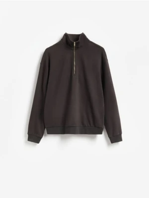 Reserved - Bluza ze stójką - ciemnoszary