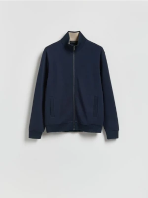 Reserved - Bluza ze stójką - granatowy