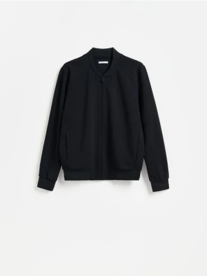 Reserved - Bluza ze stójką - granatowy