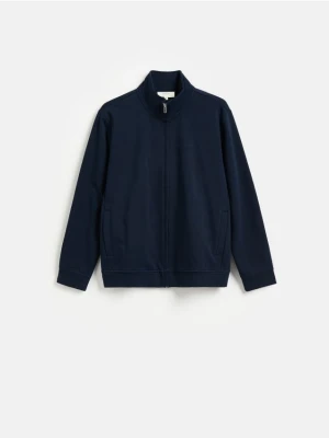 Reserved - Bluza ze stójką - granatowy