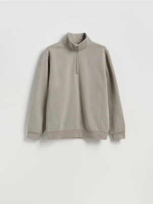 Reserved - Bluza ze stójką - jasnozielony