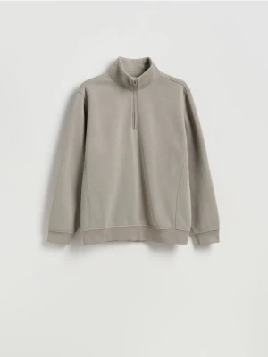 Reserved - Bluza ze stójką - jasnozielony