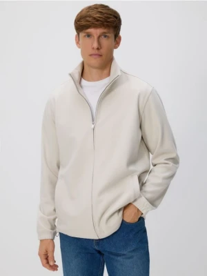 Reserved - Bluza ze stójką - złamana biel