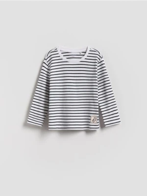 Reserved - Bluzka w paski - czarny