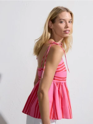 Reserved - Bluzka w paski - wielobarwny