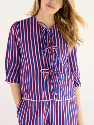 Reserved - Bluzka w paski - wielobarwny