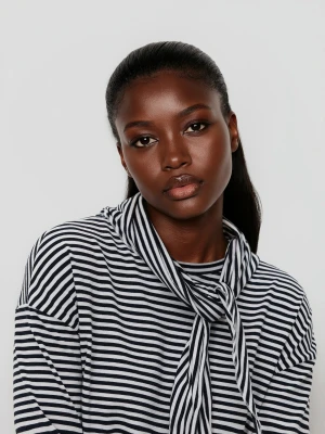 Reserved - Bluzka z chustką - wielobarwny