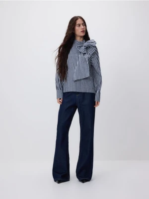 Reserved - Bluzka z kokardą - wielobarwny