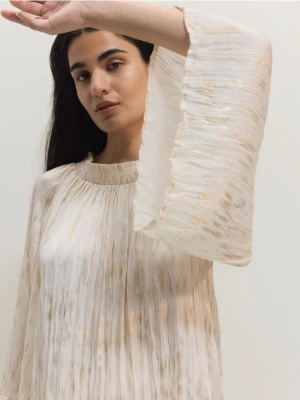 Reserved - Bluzka z marszczeniami - wielobarwny