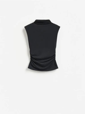 Reserved - Bluzka z modalem - czarny